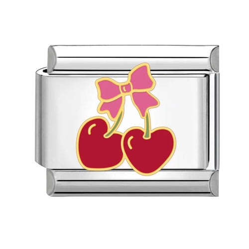 Cherry Bow Charm