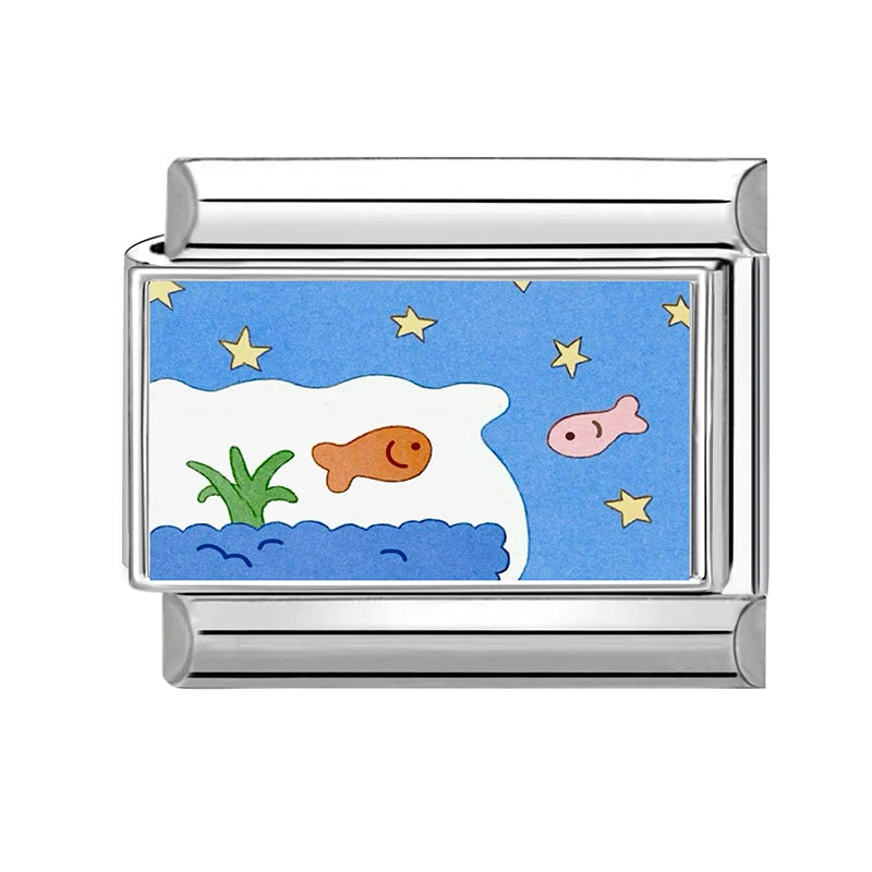 Ocean Whale Charm